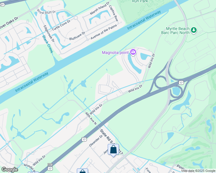 map of restaurants, bars, coffee shops, grocery stores, and more near 4860 Carnation Circle in Myrtle Beach