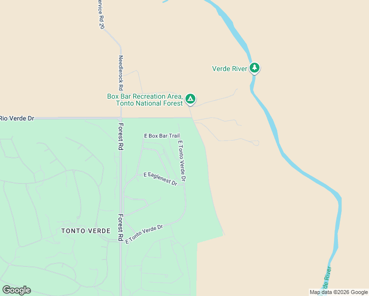 map of restaurants, bars, coffee shops, grocery stores, and more near 19131 North Tonto Verde Drive in Rio Verde