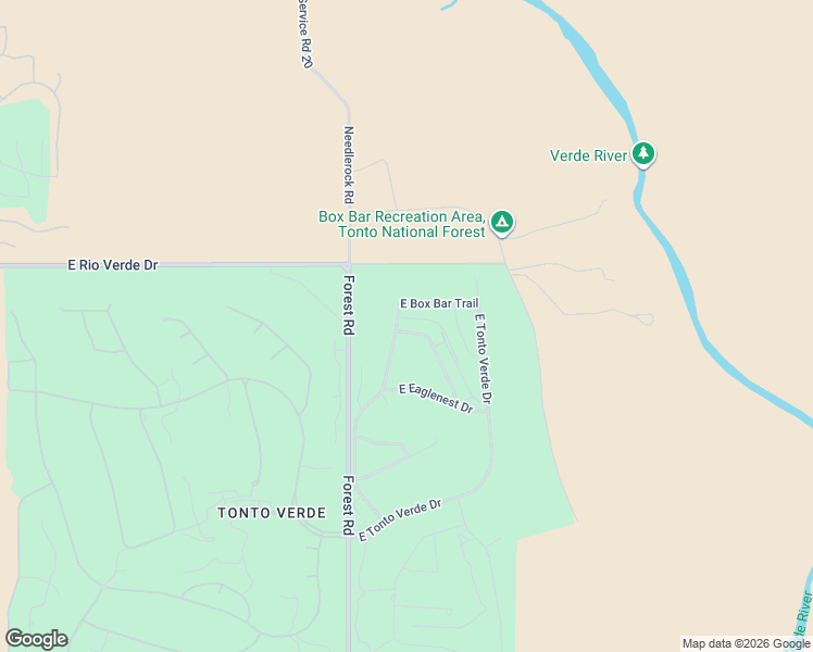 map of restaurants, bars, coffee shops, grocery stores, and more near 27929 North Quail Spring Road in Rio Verde