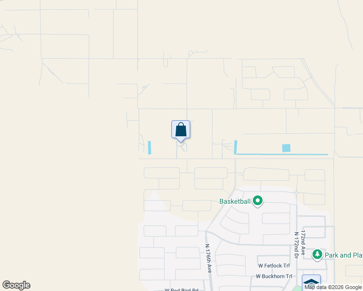 map of restaurants, bars, coffee shops, grocery stores, and more near 17714 West Patton Road in Surprise