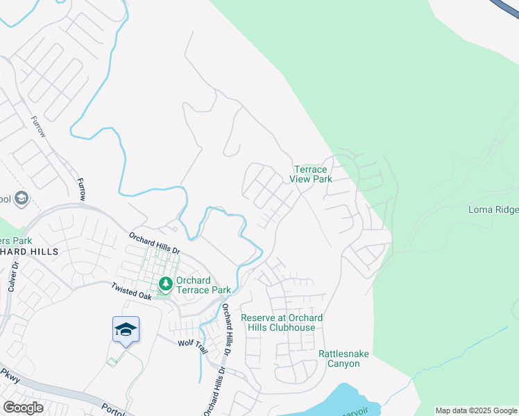 map of restaurants, bars, coffee shops, grocery stores, and more near 125 Statura in Irvine