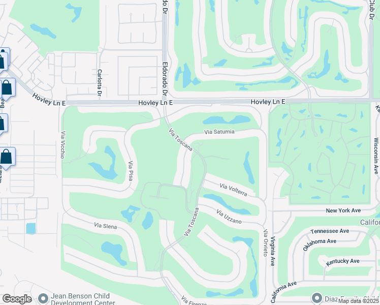 map of restaurants, bars, coffee shops, grocery stores, and more near 42450 Via Prato in Indian Wells