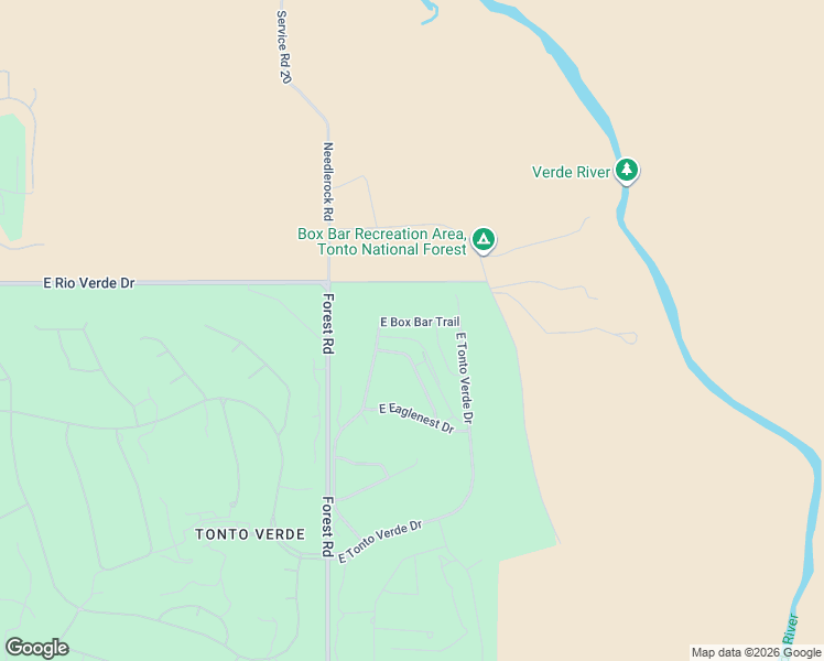 map of restaurants, bars, coffee shops, grocery stores, and more near 27917 North Quail Spring Road in Rio Verde