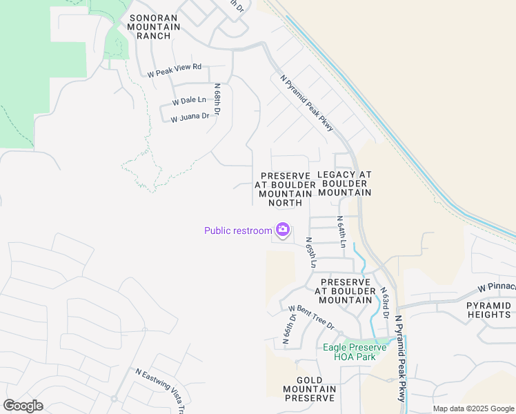 map of restaurants, bars, coffee shops, grocery stores, and more near 6638 West Red Fox Road in Phoenix