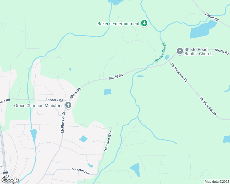 map of restaurants, bars, coffee shops, grocery stores, and more near 949 Shedd Road in Bremen