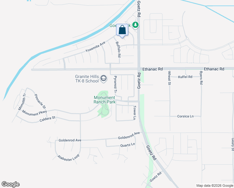 map of restaurants, bars, coffee shops, grocery stores, and more near 3652 Pyramid Tr in Perris