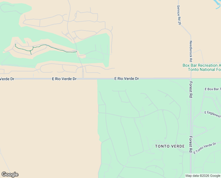 map of restaurants, bars, coffee shops, grocery stores, and more near 18314 Cobre Way in Rio Verde