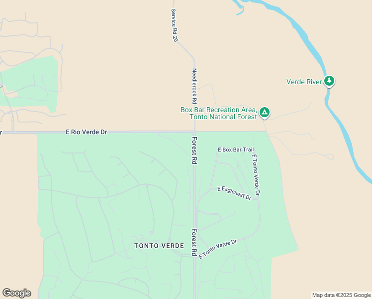 map of restaurants, bars, coffee shops, grocery stores, and more near 18811 East Rio Verde Drive in Rio Verde