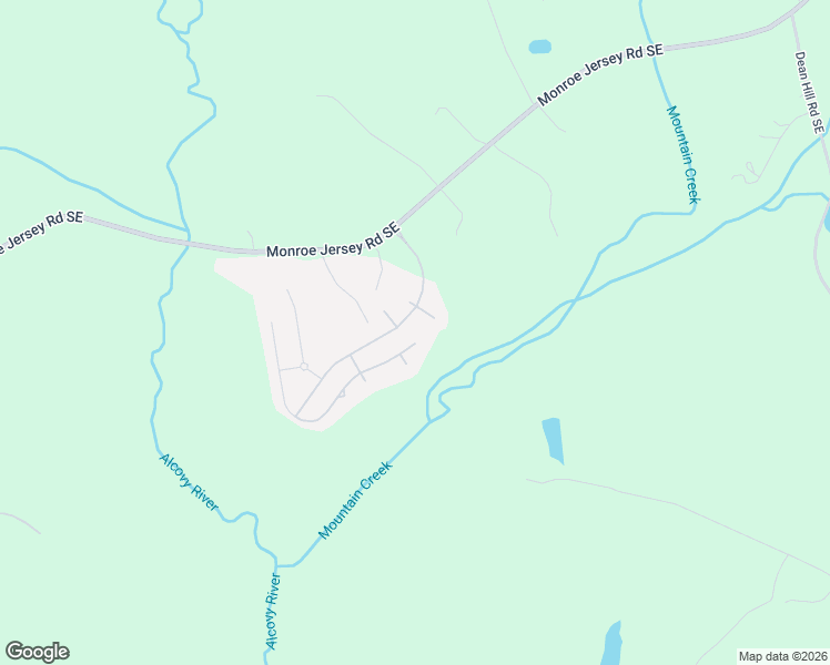 map of restaurants, bars, coffee shops, grocery stores, and more near 405 Serenity Trail in Monroe