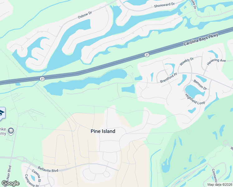 map of restaurants, bars, coffee shops, grocery stores, and more near 2318 Raines Drive in Myrtle Beach