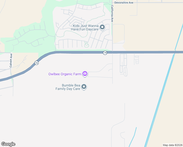 map of restaurants, bars, coffee shops, grocery stores, and more near 34789 Donald Street in Hemet