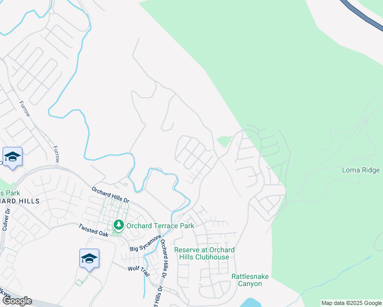 map of restaurants, bars, coffee shops, grocery stores, and more near Fiore in Irvine