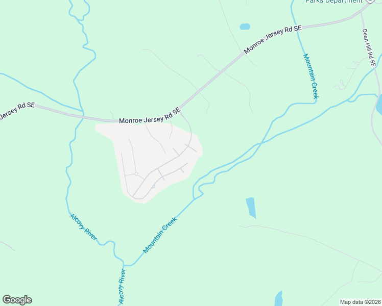 map of restaurants, bars, coffee shops, grocery stores, and more near 405 Serenity Trail in Monroe