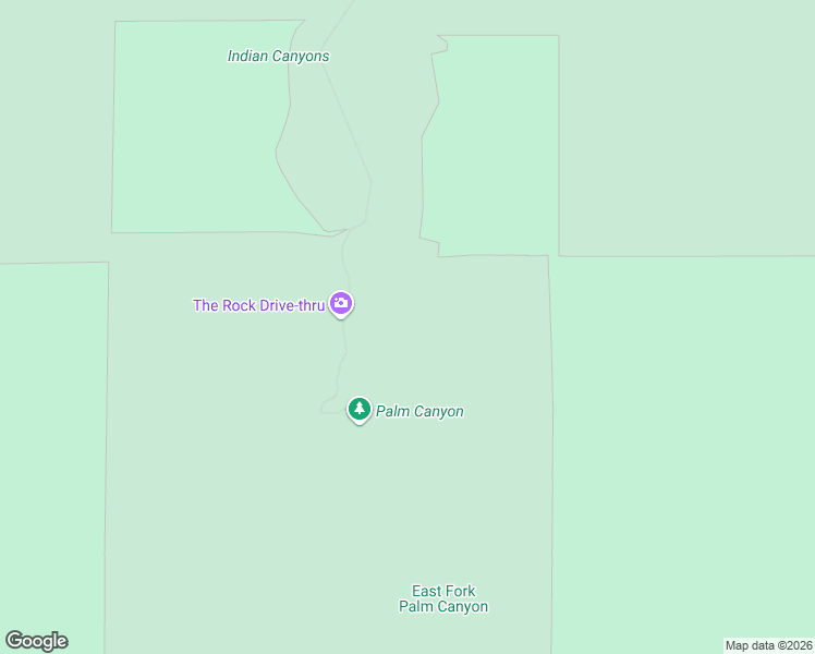 map of restaurants, bars, coffee shops, grocery stores, and more near 132 Calle Arriba in Palm Springs