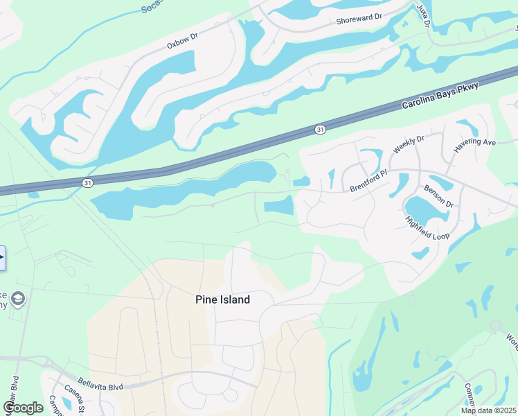 map of restaurants, bars, coffee shops, grocery stores, and more near 2313 Raines Drive in Myrtle Beach