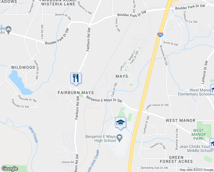 map of restaurants, bars, coffee shops, grocery stores, and more near 762 Celeste Lane in Atlanta