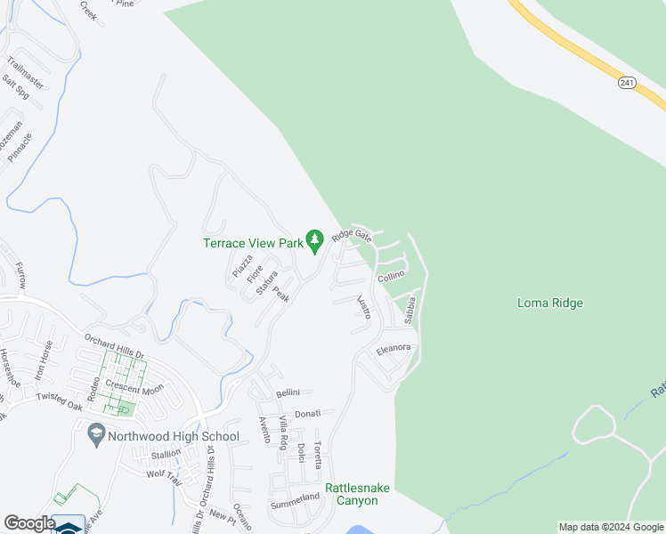 map of restaurants, bars, coffee shops, grocery stores, and more near 139 Prestigo in Irvine