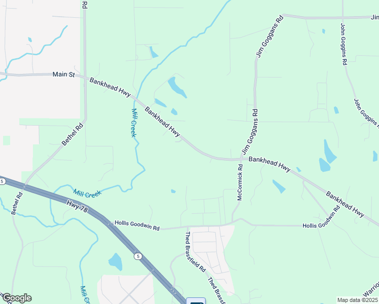 map of restaurants, bars, coffee shops, grocery stores, and more near 7938 Bankhead Highway in Dora