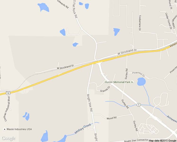 map of restaurants, bars, coffee shops, grocery stores, and more near 8841 Bright Star Road in Douglasville