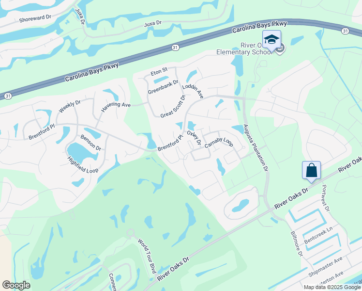 map of restaurants, bars, coffee shops, grocery stores, and more near 200 Castle Drive in Myrtle Beach