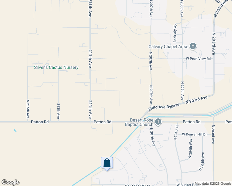 map of restaurants, bars, coffee shops, grocery stores, and more near in Maricopa County