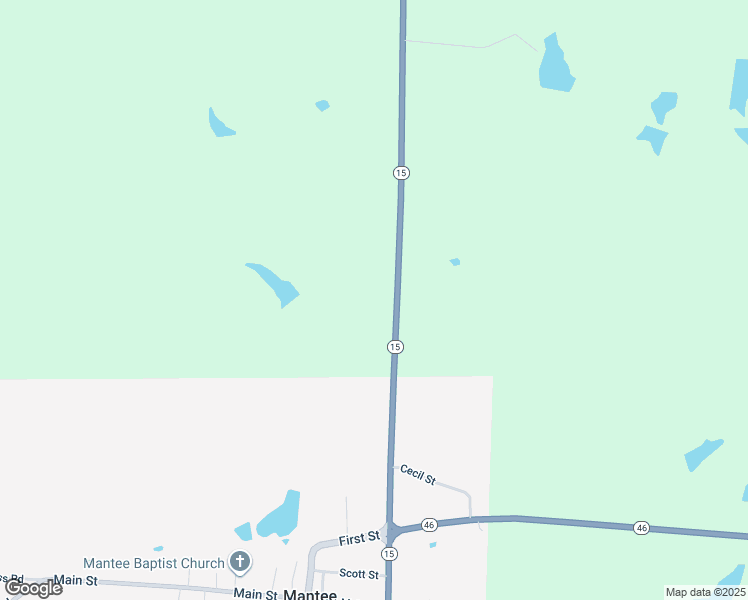 map of restaurants, bars, coffee shops, grocery stores, and more near 2818 Highway 15 in Woodland