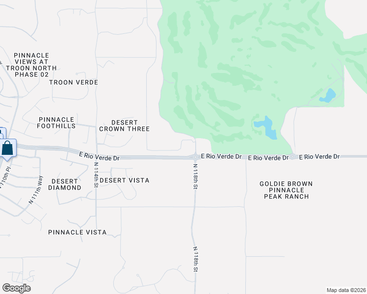 map of restaurants, bars, coffee shops, grocery stores, and more near 11788 East Rio Verde Drive in Scottsdale