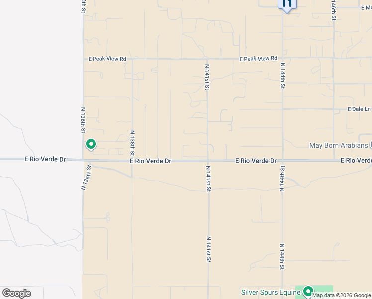 map of restaurants, bars, coffee shops, grocery stores, and more near 28303 North 139th Place in Scottsdale