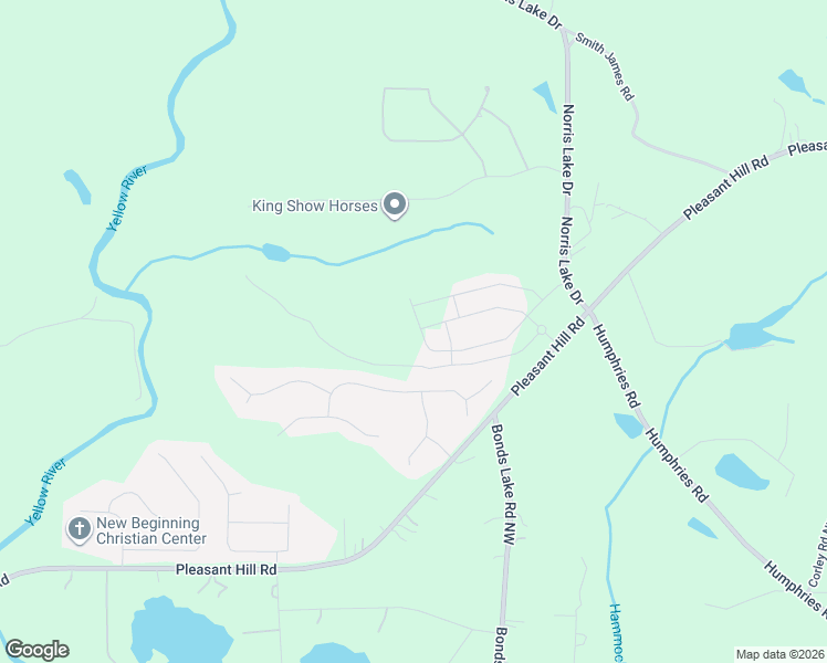 map of restaurants, bars, coffee shops, grocery stores, and more near 8400 Pleasant Hill Road in Lithonia