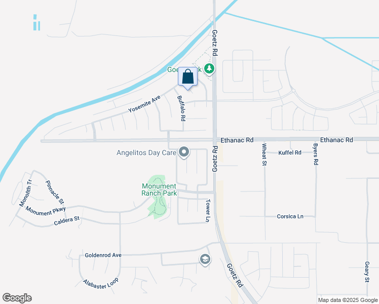 map of restaurants, bars, coffee shops, grocery stores, and more near 3511 Pillar Court in Perris