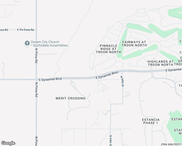 map of restaurants, bars, coffee shops, grocery stores, and more near 28316 North 92nd Place in Scottsdale