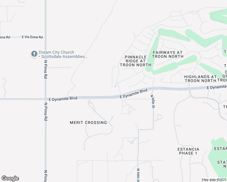 map of restaurants, bars, coffee shops, grocery stores, and more near 28316 North 92nd Place in Scottsdale
