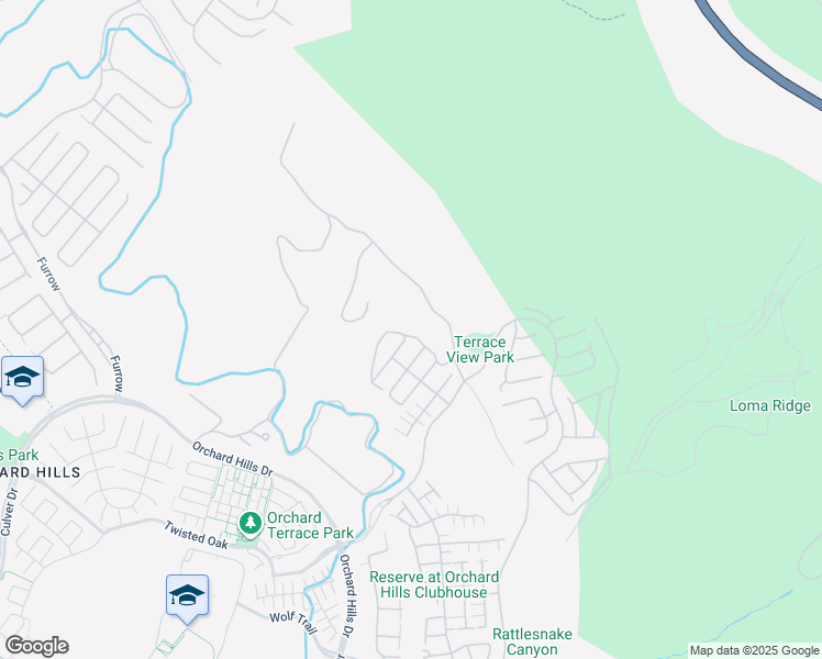 map of restaurants, bars, coffee shops, grocery stores, and more near 355 Paradiso in Irvine