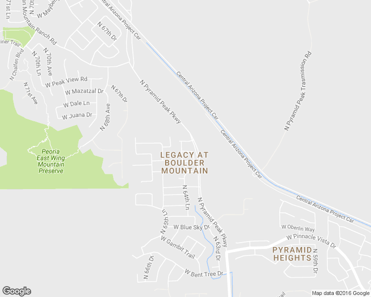 map of restaurants, bars, coffee shops, grocery stores, and more near 6422 West Cordia Lane in Phoenix