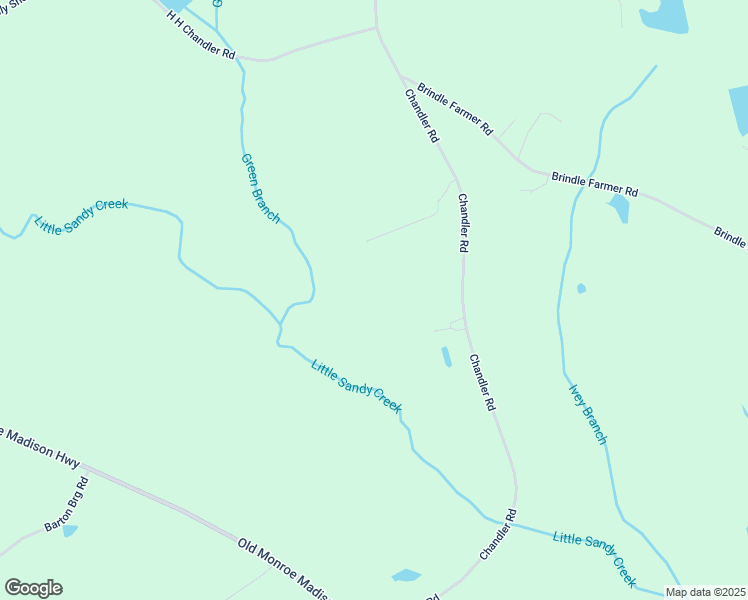map of restaurants, bars, coffee shops, grocery stores, and more near 3315 Chandler Road in Good Hope