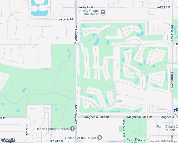 map of restaurants, bars, coffee shops, grocery stores, and more near 280 Serena Drive in Palm Desert