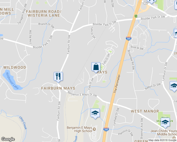 map of restaurants, bars, coffee shops, grocery stores, and more near 712 Celeste Lane in Atlanta