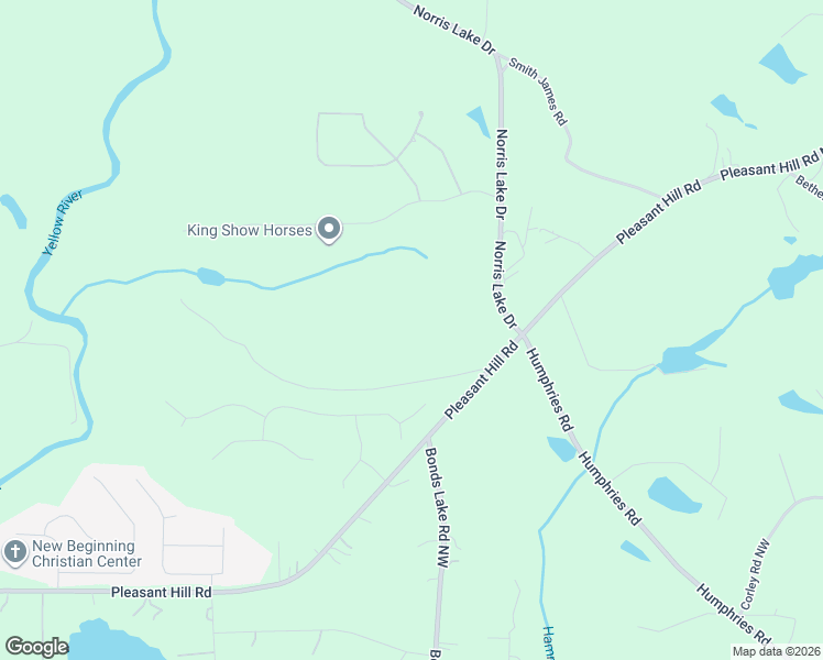 map of restaurants, bars, coffee shops, grocery stores, and more near 8682 Pleasant Hill Road in Lithonia