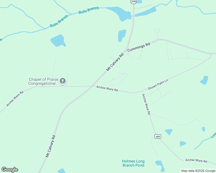 map of restaurants, bars, coffee shops, grocery stores, and more near 646 Mount Calvary Road in Ridge Spring