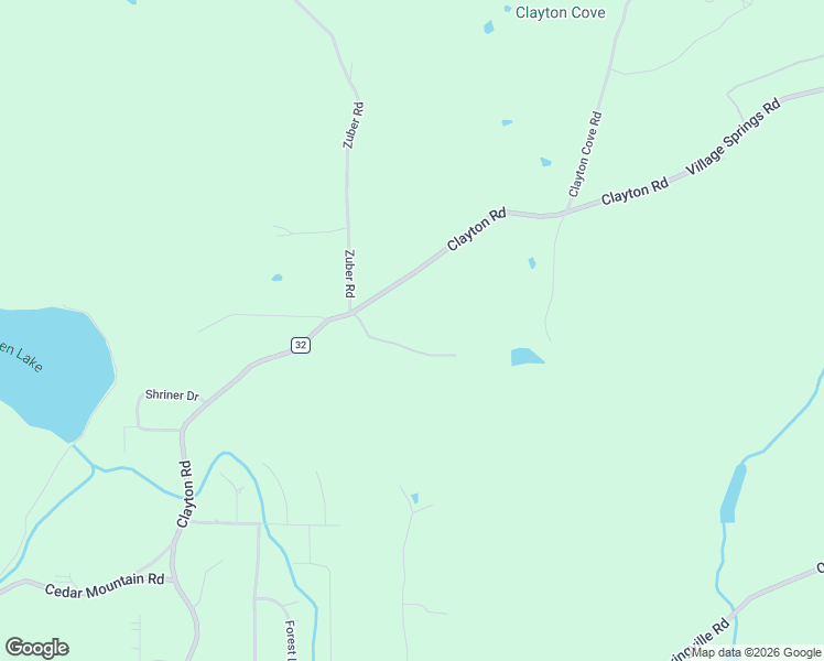 map of restaurants, bars, coffee shops, grocery stores, and more near 8227 Clayton Road in Springville