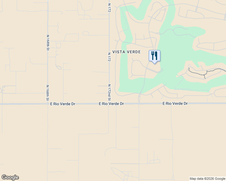map of restaurants, bars, coffee shops, grocery stores, and more near 28314 North Summit Springs Road in Rio Verde