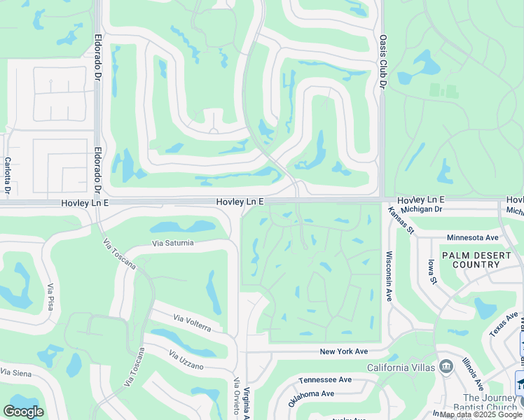 map of restaurants, bars, coffee shops, grocery stores, and more near 42194 Sand Dune Drive in Palm Desert