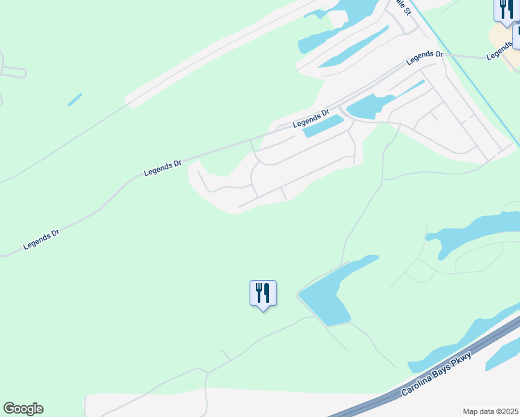 map of restaurants, bars, coffee shops, grocery stores, and more near 1281 Ficus Drive in Myrtle Beach