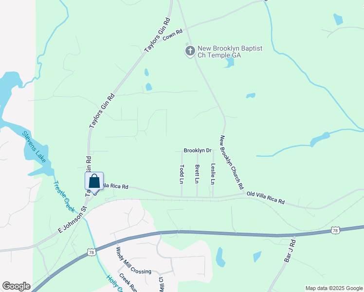 map of restaurants, bars, coffee shops, grocery stores, and more near 566 Willow Creek Drive in Temple
