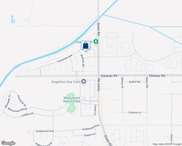 map of restaurants, bars, coffee shops, grocery stores, and more near 108 Muir Woods Road in Perris