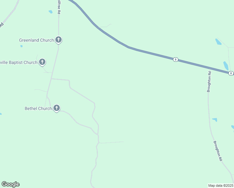map of restaurants, bars, coffee shops, grocery stores, and more near Unnamed Road in New Edinburg