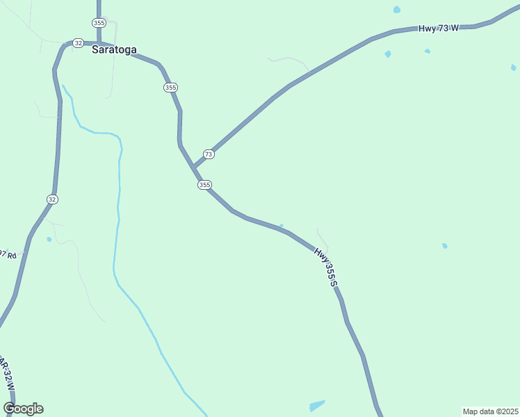map of restaurants, bars, coffee shops, grocery stores, and more near 2124 Arkansas 355 in Saratoga