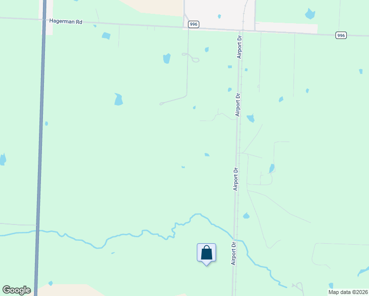 map of restaurants, bars, coffee shops, grocery stores, and more near 1699 Airport Drive in Denison