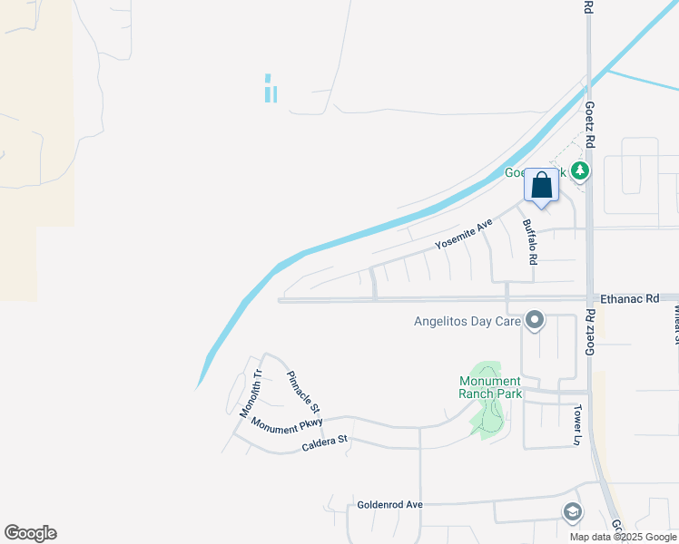 map of restaurants, bars, coffee shops, grocery stores, and more near 312 Yosemite Avenue in Perris
