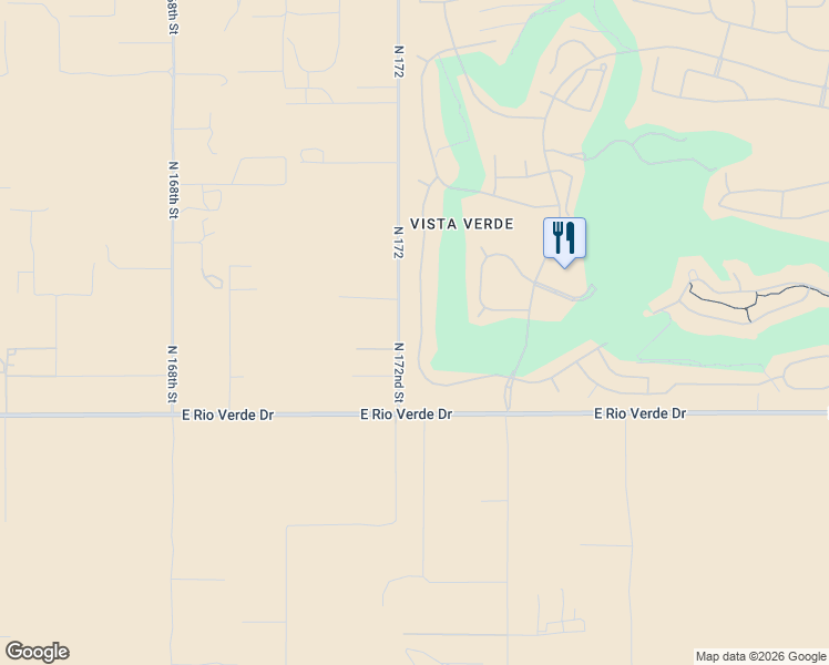 map of restaurants, bars, coffee shops, grocery stores, and more near 28420 North Summit Springs Road in Rio Verde